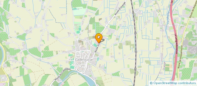 localisation de l'entreprise MONSIEUR ERIC DEBERT  CADEROUSSE