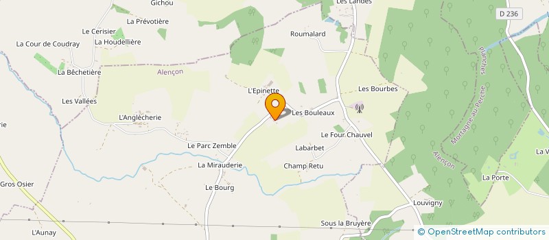 localisation de l'entreprise MONSIEUR ERIC DEBOTTE à COURTOMER
