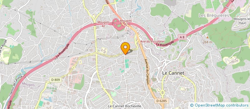 localisation de l'entreprise MONSIEUR ERIC DEBOURGE  SAINT-AUBAN