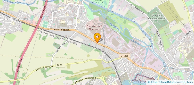 localisation de l'entreprise MONSIEUR ERIC DECLE à AMIENS