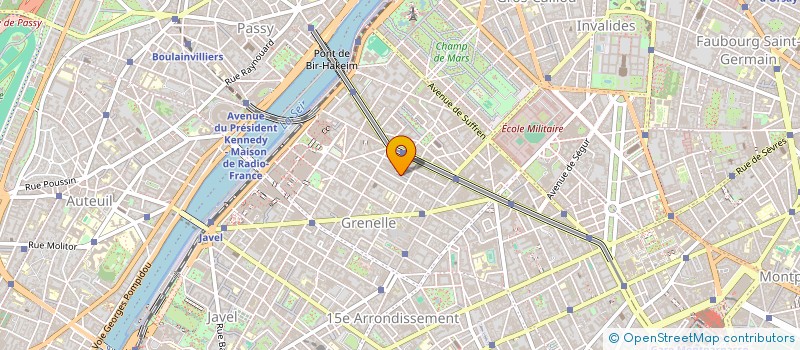 localisation de l'entreprise MONSIEUR ERIC DECOUTY  PARIS