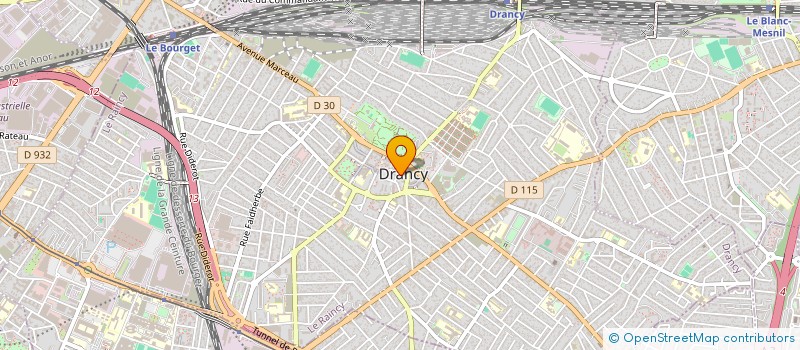 localisation de l'entreprise MONSIEUR ERIC DEDEURWAERDERE  DRANCY