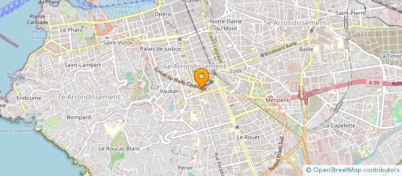 localisation de l'entreprise MONSIEUR ERIC DEL PELOSO à MARSEILLE