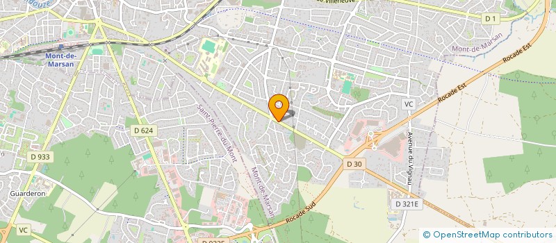 localisation de l'entreprise MONSIEUR ERIC DELALANDE  MONT-DE-MARSAN