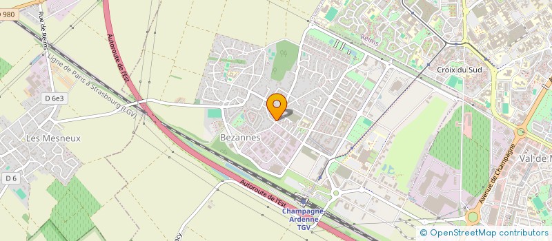 localisation de l'entreprise MONSIEUR ERIC DELAMARRE  GALLARGUES-LE-MONTUEUX