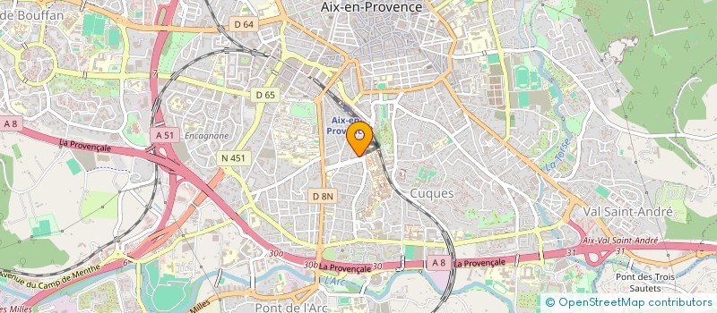 localisation de l'entreprise MONSIEUR ERIC DELANGLE à AIX-EN-PROVENCE