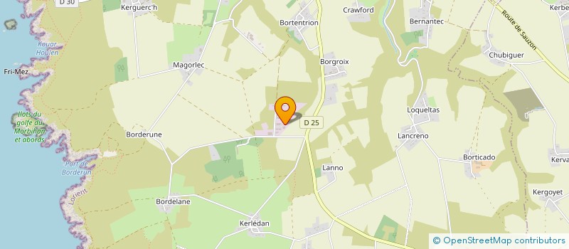 localisation de l'entreprise MONSIEUR ERIC DELANOE  LE PALAIS