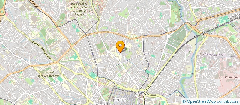 localisation de l'entreprise MONSIEUR ERIC DELAPERRIERE à MONTPELLIER