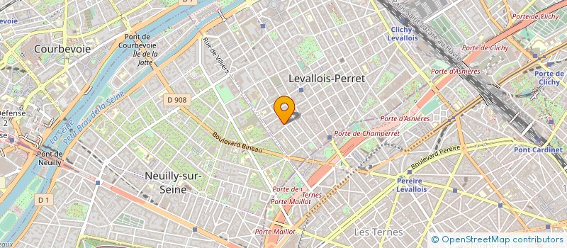 localisation de l'entreprise MONSIEUR ERIC DELATTRE à LEVALLOIS-PERRET