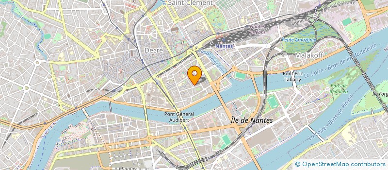 localisation de l'entreprise MONSIEUR ERIC DELATTRE  NANTES