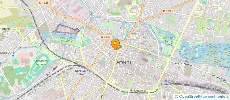 localisation de l'entreprise MONSIEUR ERIC DELATTRE à AMIENS
