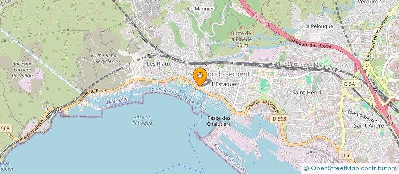 localisation de l'entreprise MONSIEUR ERIC DELAYE  MARSEILLE