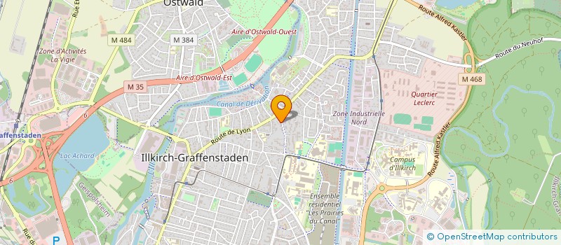 localisation de l'entreprise MONSIEUR ERIC DELEPLANQUE  SAVERNE