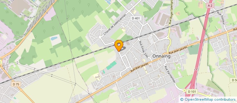 localisation de l'entreprise MONSIEUR ERIC DELEURY  ONNAING