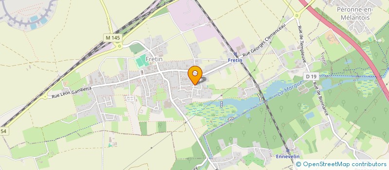 localisation de l'entreprise MONSIEUR ERIC DELFOSSE à FRETIN