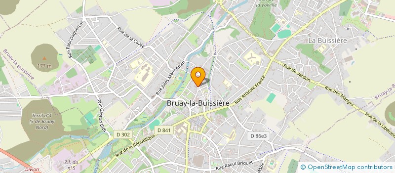 localisation de l'entreprise MONSIEUR ERIC DELHOMMEL  BRUAY-LA-BUISSIERE