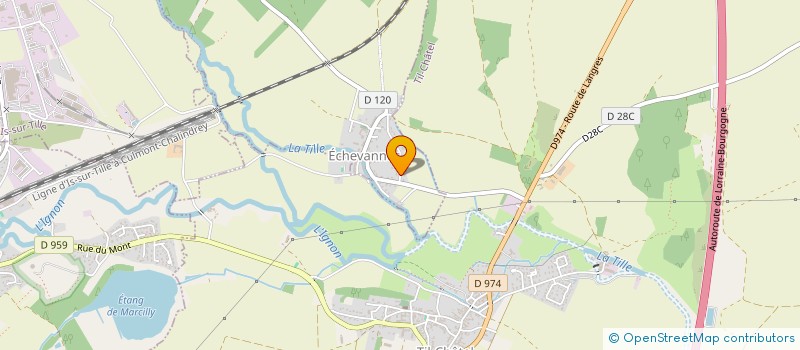 localisation de l'entreprise MONSIEUR ERIC DELINEAU  SAULX-LE-DUC