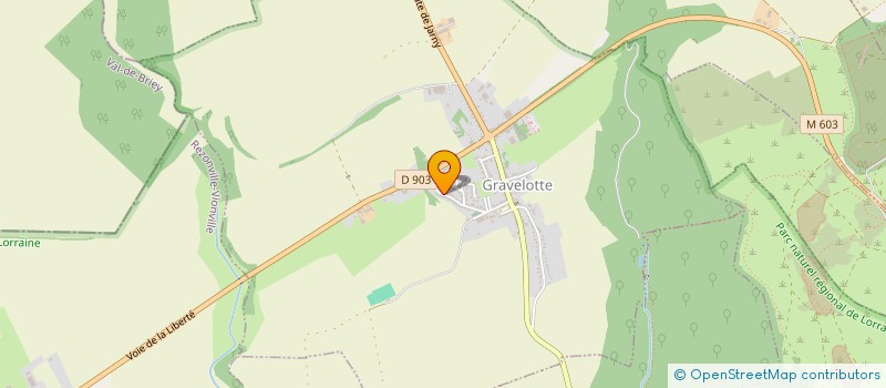 localisation de l'entreprise MONSIEUR ERIC DELL AVANZATA  GRAVELOTTE