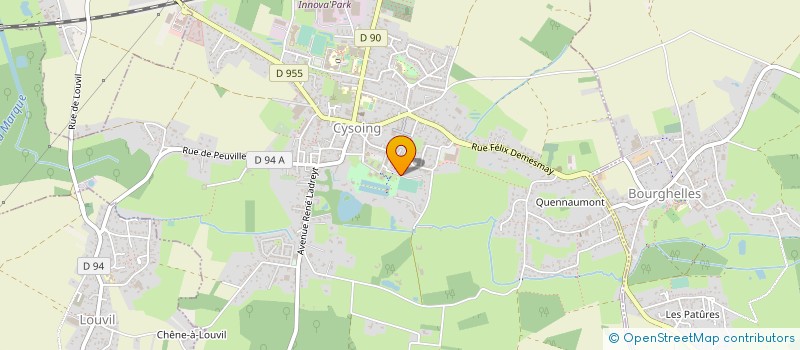 localisation de l'entreprise MONSIEUR ERIC DELMARQUETTE  CYSOING