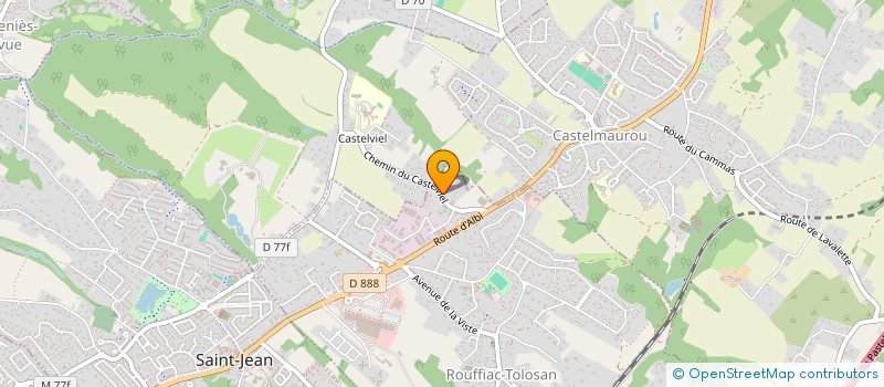 localisation de l'entreprise MONSIEUR ERIC DELPRAT  ROUFFIAC-TOLOSAN