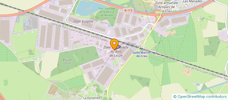 localisation de l'entreprise MONSIEUR ERIC DELUCHE à SAINT-MARTIN-DE-CRAU
