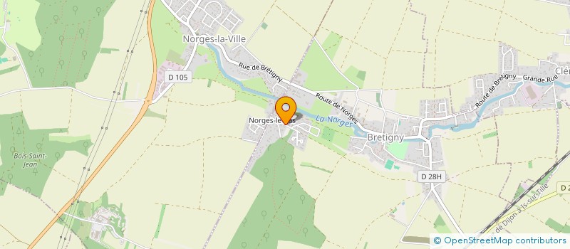 localisation de l'entreprise MONSIEUR ERIC DEMARTELET  BRETIGNY