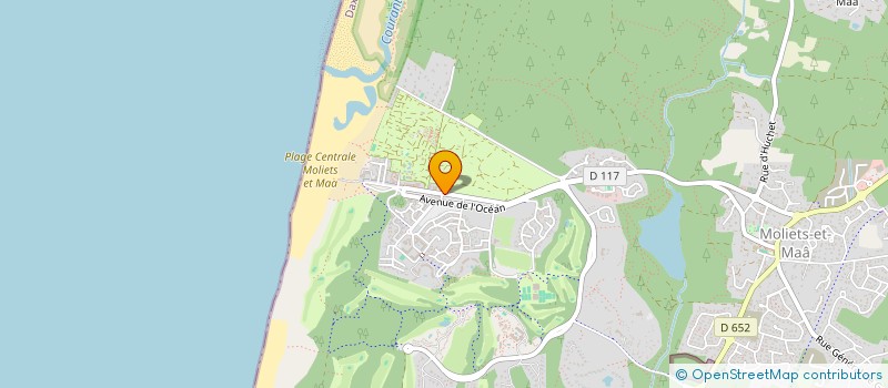 localisation de l'entreprise MONSIEUR ERIC DEMARTINI  MOLIETS-ET-MAA