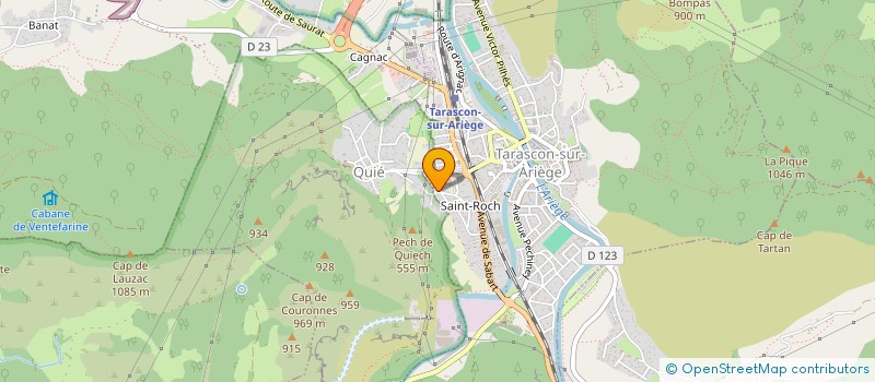localisation de l'entreprise MONSIEUR ERIC DEMAY à TARASCON-SUR-ARIEGE