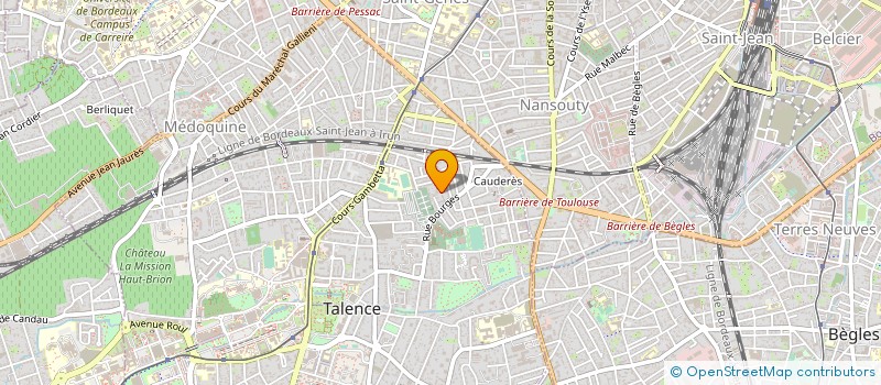 localisation de l'entreprise MONSIEUR ERIC DEMUYNCK  TALENCE