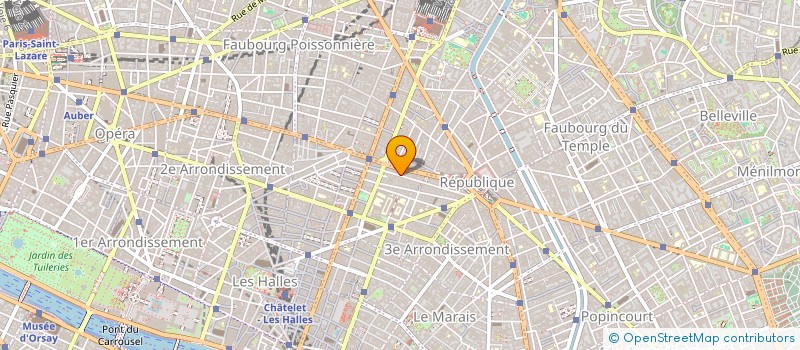 localisation de l'entreprise MONSIEUR ERIC DENECHAUD  PARIS