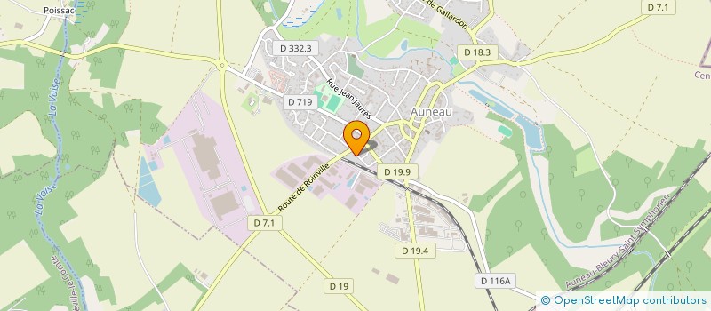 localisation de l'entreprise MONSIEUR ERIC DENEUBOURG à AUNEAU-BLEURY-SAINT-SYMPHORIEN