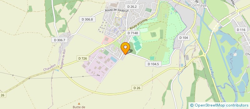 localisation de l'entreprise MONSIEUR ERIC DENIS-LUTARD à NOGENT-LE-ROI