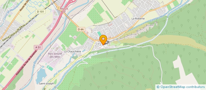 localisation de l'entreprise MONSIEUR ERIC DENOIZE à LES MEES