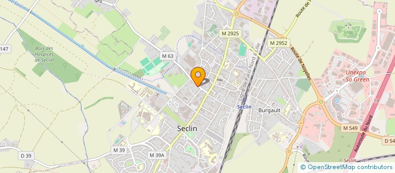 localisation de l'entreprise MONSIEUR ERIC DENOYELLE à SECLIN