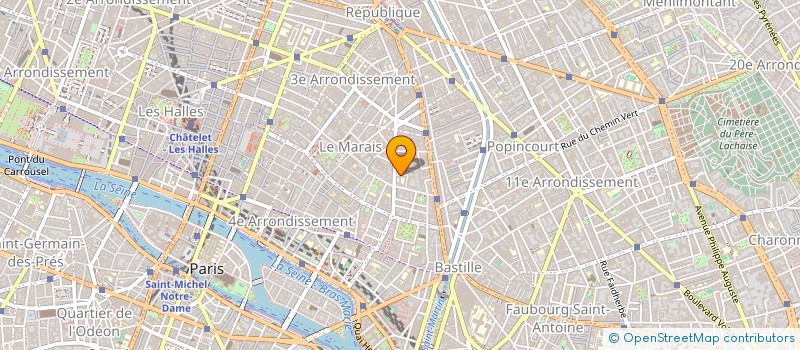 localisation de l'entreprise MONSIEUR ERIC DEPOIL  PARIS