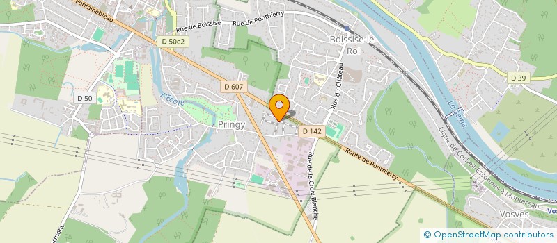 localisation de l'entreprise MONSIEUR ERIC DERE NGUEMBAULT  PRINGY