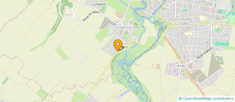 localisation de l'entreprise MONSIEUR ERIC DERIENNIC  GRAYE-SUR-MER