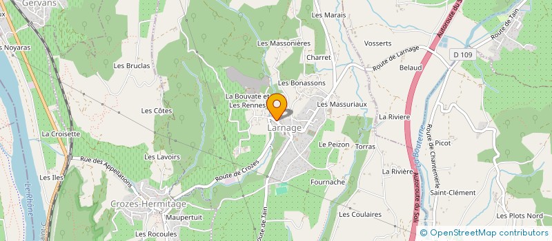 localisation de l'entreprise MONSIEUR ERIC DESBOST à LARNAGE