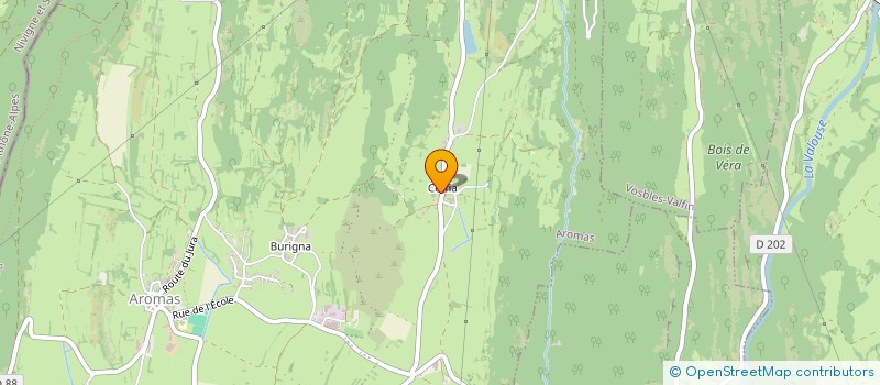 localisation de l'entreprise MONSIEUR ERIC-DESIRE GIBAUDAN  AROMAS