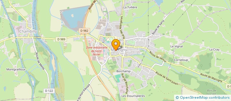 localisation de l'entreprise MONSIEUR ERIC DESMIGNEUX à MARCIGNY