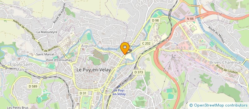 localisation de l'entreprise MONSIEUR ERIC DESSIMOND à LE PUY-EN-VELAY