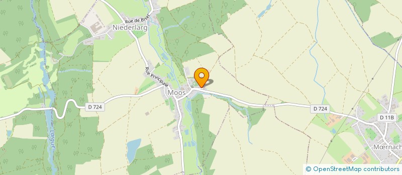 localisation de l'entreprise MONSIEUR ERIC DEVEILLE  MOOSLARGUE