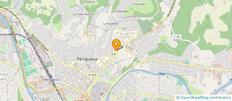 localisation de l'entreprise MONSIEUR ERIC DEVERT  PERIGUEUX