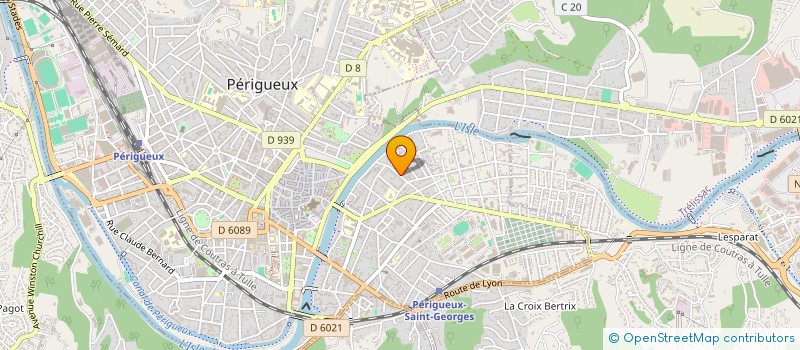 localisation de l'entreprise MONSIEUR ERIC DEVILLAZ à PERIGUEUX
