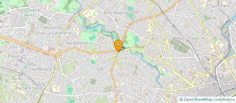 localisation de l'entreprise MONSIEUR ERIC DEVILLERS à NANTES