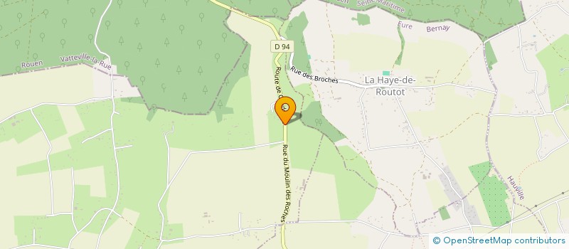 localisation de l'entreprise MONSIEUR ERIC DEZELLUS  ROUTOT