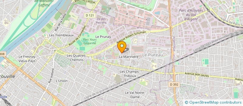 localisation de l'entreprise MONSIEUR ERIC DIAPA TCHOUNKEU à SARTROUVILLE