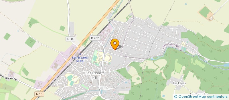 localisation de l'entreprise MONSIEUR ERIC DIARD  LES ESSARTS-LE-ROI