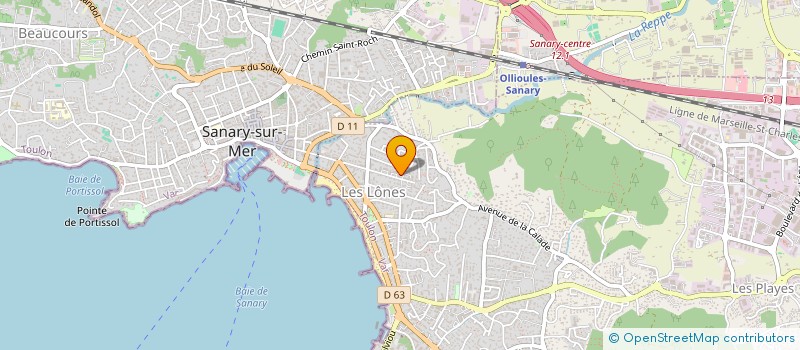 localisation de l'entreprise MONSIEUR ERIC DIARD à SIX-FOURS-LES-PLAGES