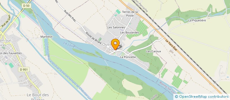 localisation de l'entreprise MONSIEUR ERIC DIDIERGEORGE à OUZOUER-SUR-TREZEE